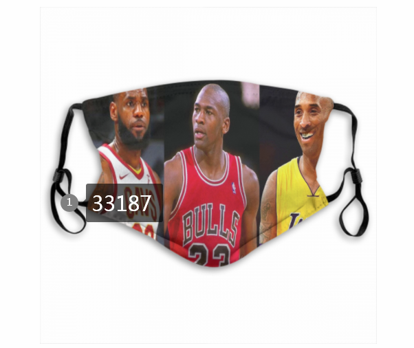 2021 NBA Los Angeles Lakers #24 kobe bryant 33187 Dust mask with filter